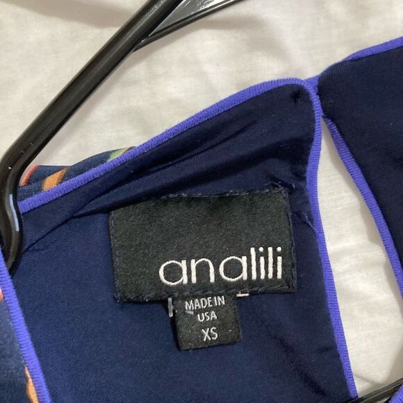 Analili Original Sample Sleeveless Geometric Midi‎ Dress Size XS - Picture 11 of 12